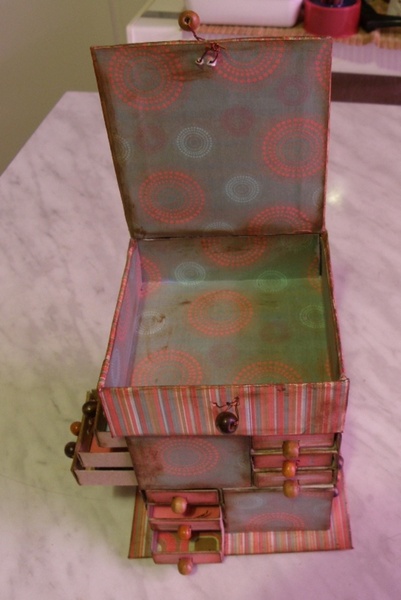 Шкатулка в стилі шебі шик - 75 грн 